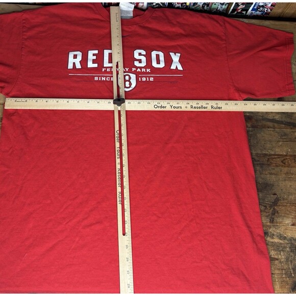 Nike Team Boston Red Sox Fenway Park Shirt Men’s XL Red MLB Center Swoosh 2007 - Picture 6 of 6